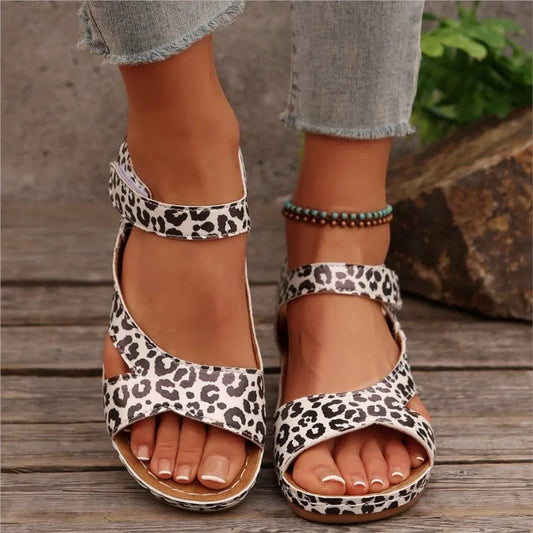 Summer Woman Sandals Shoes Open Toe Women Shoe Soft Shoes For Women Wedge Women's Shoes Breathable Footwear Women Sandal Female