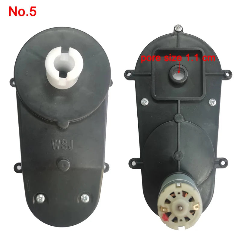 Children electric car steering gearbox with motor,Steering motor for remote control car,toy car steering gear box with engine