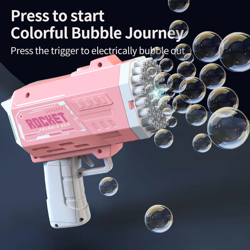 KNYYSECQ Bubblegun Tragbar 40 Löcher - Ohne Batterie