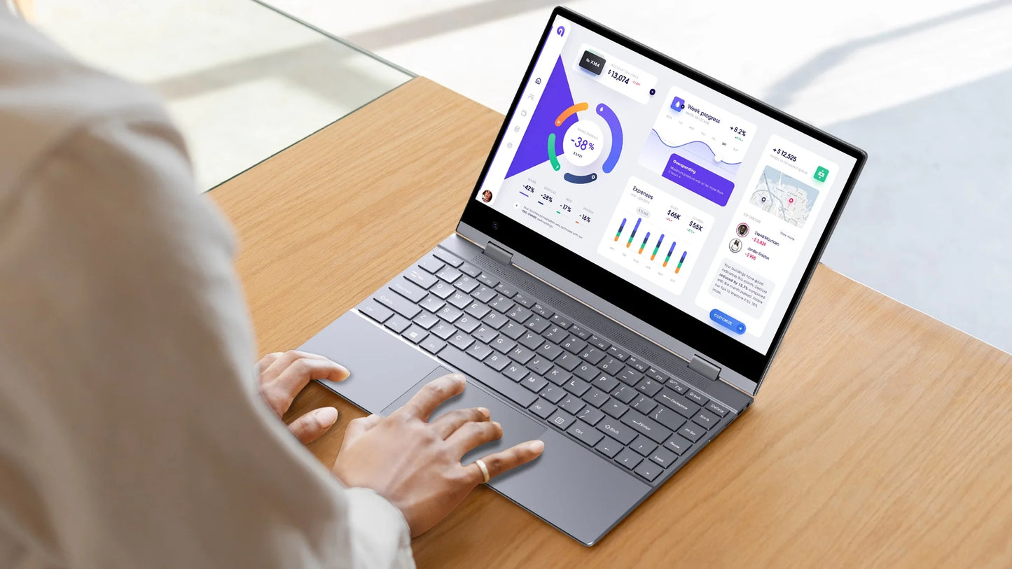 BMAX Y14 Touchscreen - 16GB RAM, Intel N100, 14 Zoll