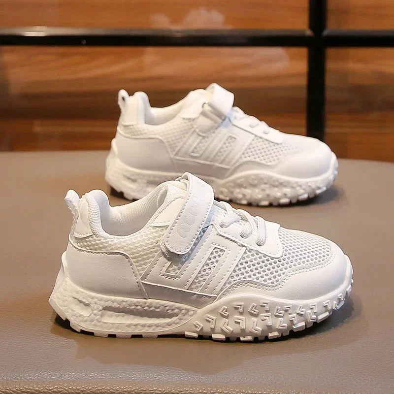 Mädchen Laufschuhe 2025 - Weiche Sohle Frühling Herbst Neuer Stil - Kinder Sport Sneakers Dad Style Casual Schuhe