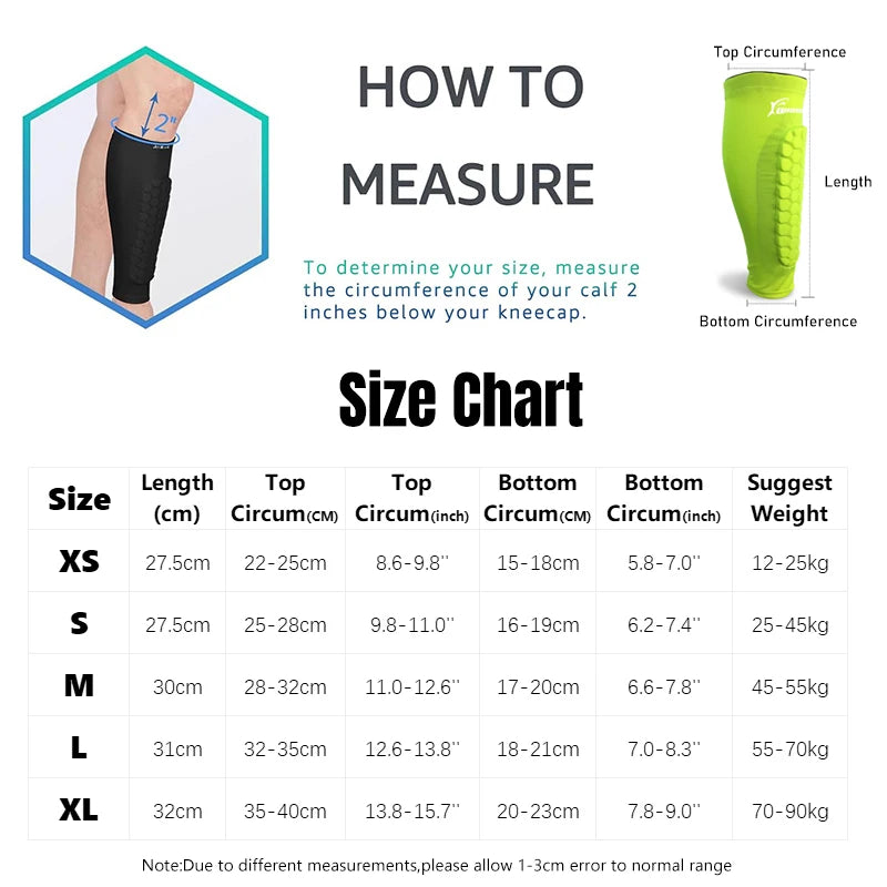Schienbeinschoner 2025: (XS-XL) 1 Pair Adult Kids Soccer Shin Guard - Children Crashproof Football Calf Protector Leg Sleeves Teens Training Protection Collection