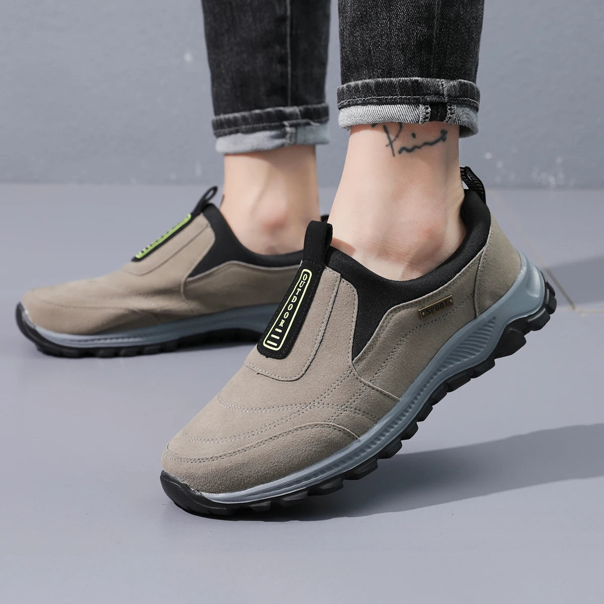 Sneakers Men Sport Running Shoes Men Light Athletic Shoes Men Casual Flats Trail Breathable Walking Shoes