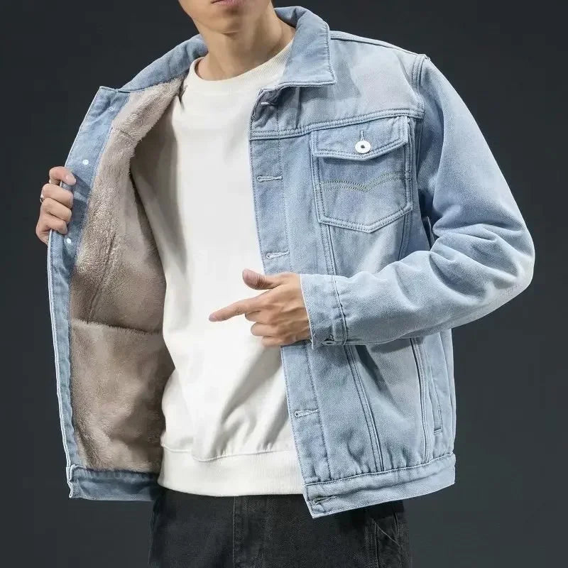 Keine Jacke Fleece-gefüttert - Übergröße, Polyester, LOOSE