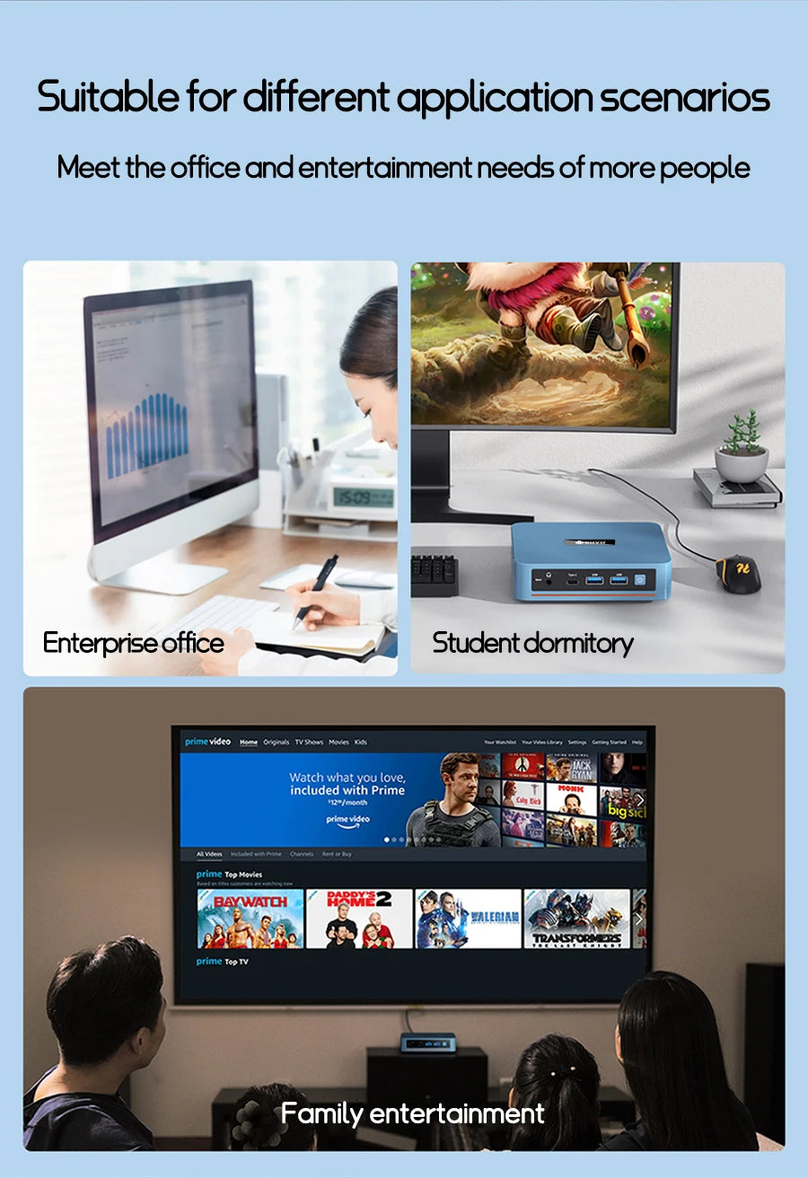 SOYO M2 Plus V1 Intel N100 - 16 GB, 3,4 GHz, Compact