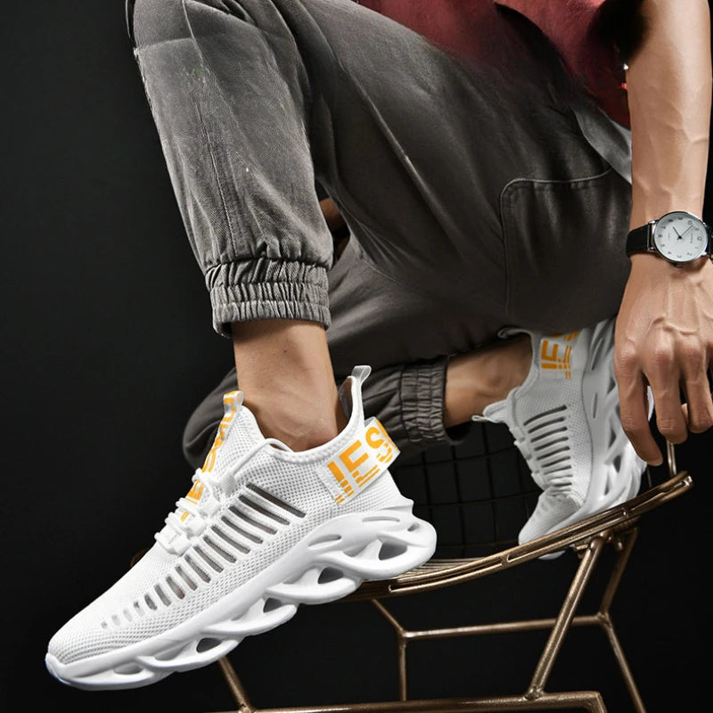 Herren Schuhe Luxus Sneakers - Neue Outdoor Atmungsaktive Laufschuhe - Mode Basketball Tennis Schuhe Platform Männer Casual Schuh