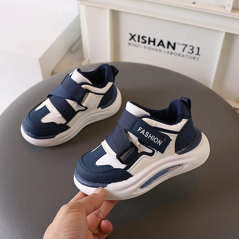 Kinder Casual Schuhe 2025 - Air Mesh Atmungsaktiv Mode Flache Schuhe - Dicke Weiche Sohle Jungen Mädchen Sneakers