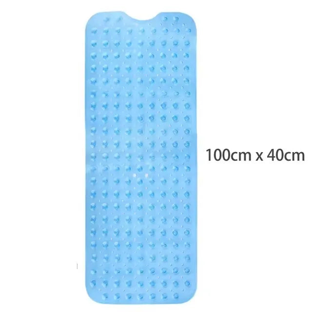 Cute Cartoon Anti-Slip PVC Bath Mats With Sucker 38cm*69cm Bathroom Multi-Color Carpet Bathtub Non-Slip Shower Soft Massage Pad