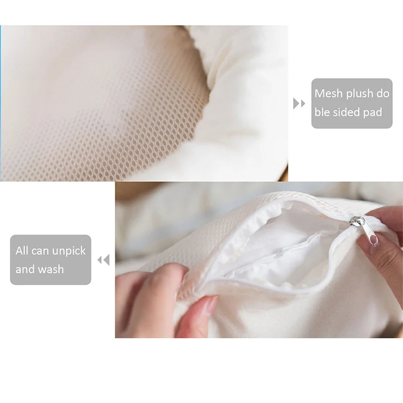 Haustier Bett 2025 - Weiche Katze Zwinger Hunde Betten Sofa - Bambus Weben Vier Jahreszeiten Gemütlich Nest Körbe Wasserdicht Kissen