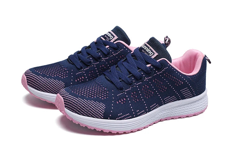 Women's Sneaker Fashion 2025 New Breathable Shoes Women Vulcanized Sneaker Woman Lace Up Tenis Feminino Sneakers For Women