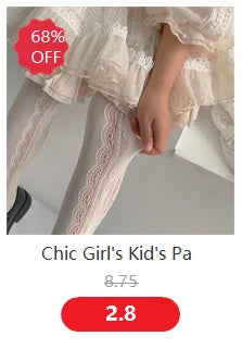 Kawaii Prinzessin Kniehoch Socken - Größe 0-4J Baumwolle