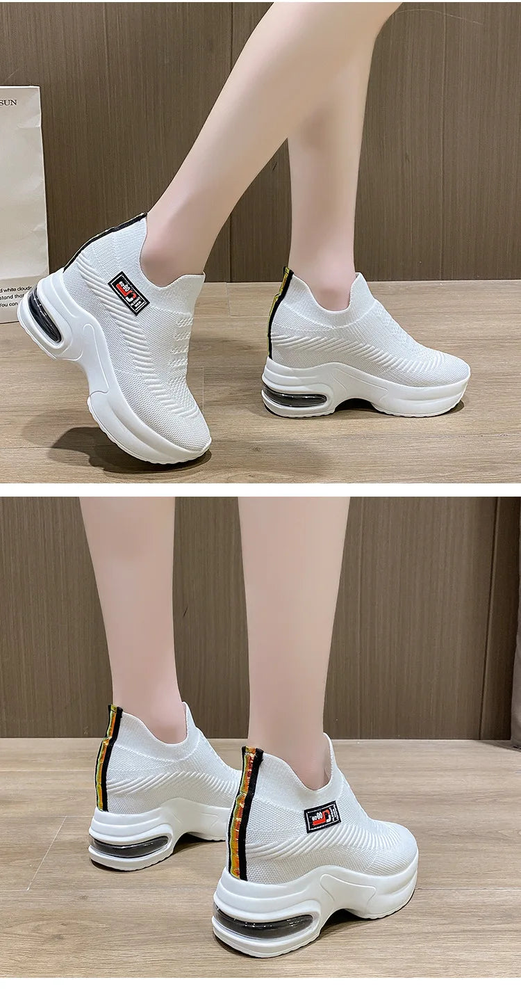 Bellato Sneaker Pailletten - Plateausohle 6cm Gr 36-42