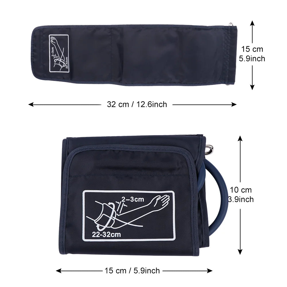 Tonometru digital automat de presiune 22 32 48 cm cu manșetă medicală tensiometru monitor cardiac sfigmomanometru metru