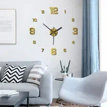 Choice 3D Rahmenlos DIY Uhr - Acryl 50cm Leise Wohnzimmer