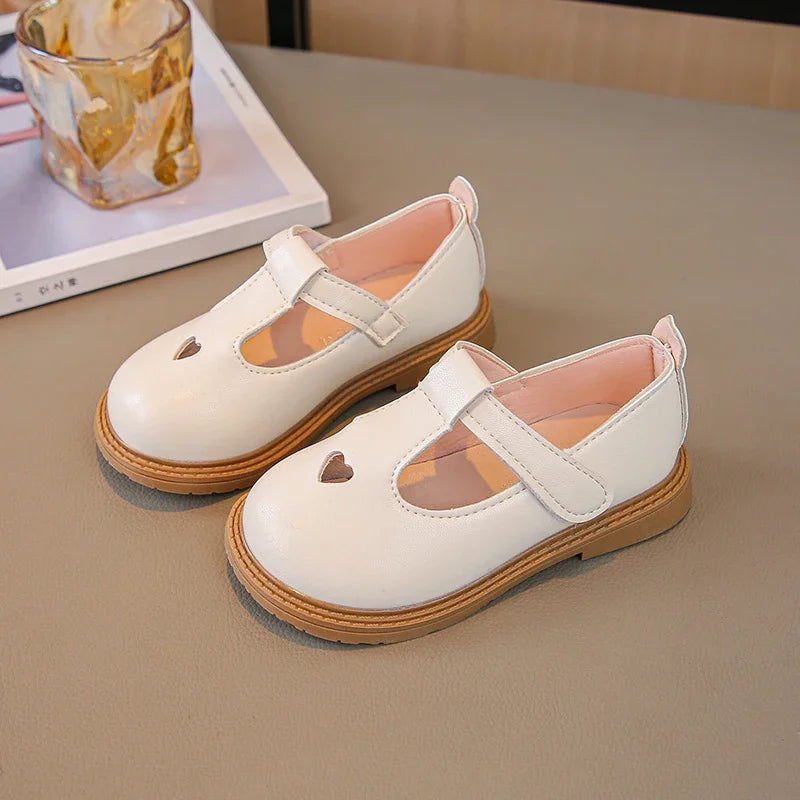 Lina Prinzessin Lederschuhe T-Riemen - Größe 20-27 Weich