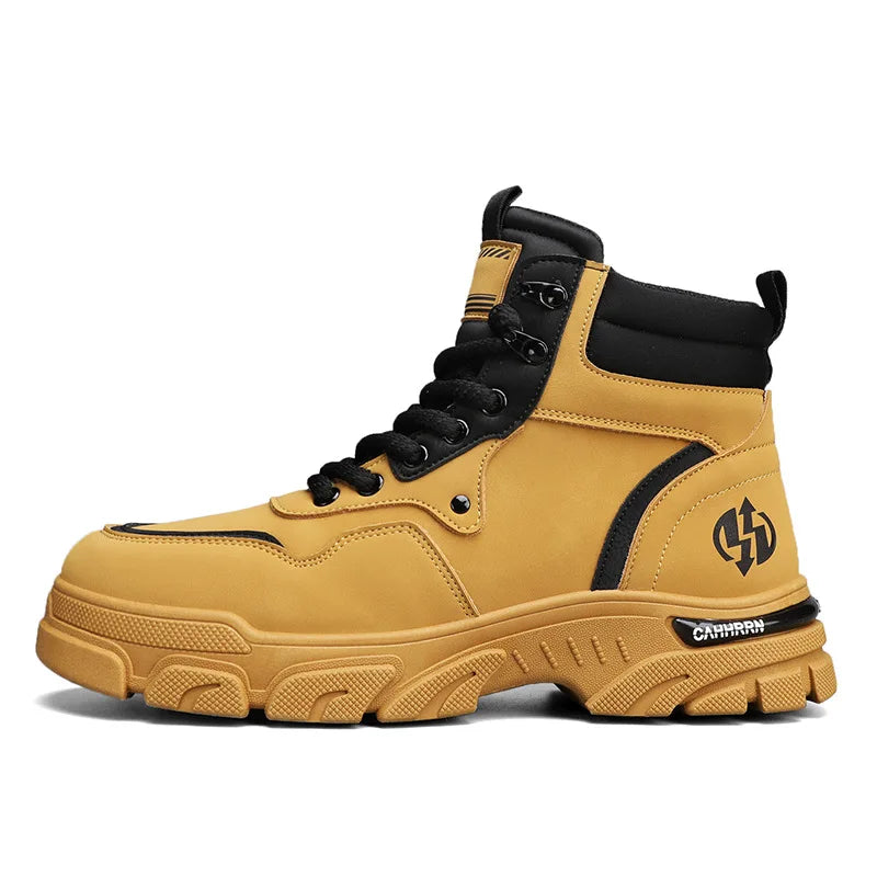 Pantofi de iarnă pentru bărbați, cizme de gleznă, respirabile, tactice, pentru drumeții, 2024