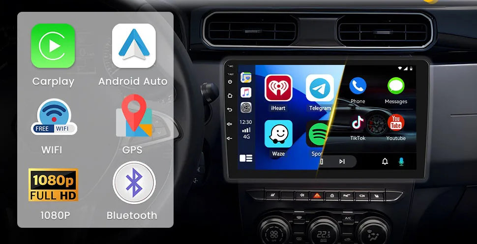 Android 13 Autoradio CarPlay 2025