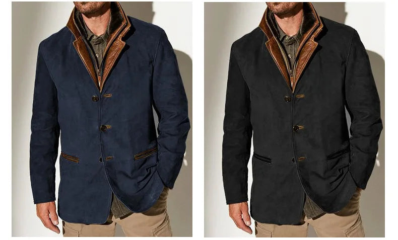 Maden Retro Schwergewicht Jacke Baumwolle - Khaki L/XL