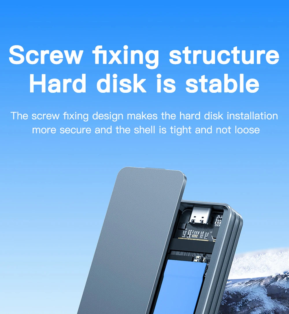 SSD-Gehäuse 2025: Meetiger M.2 SSD Enclosure - 10Gbps USB3.2 Type-C Aluminum NVMe SATA Collection
