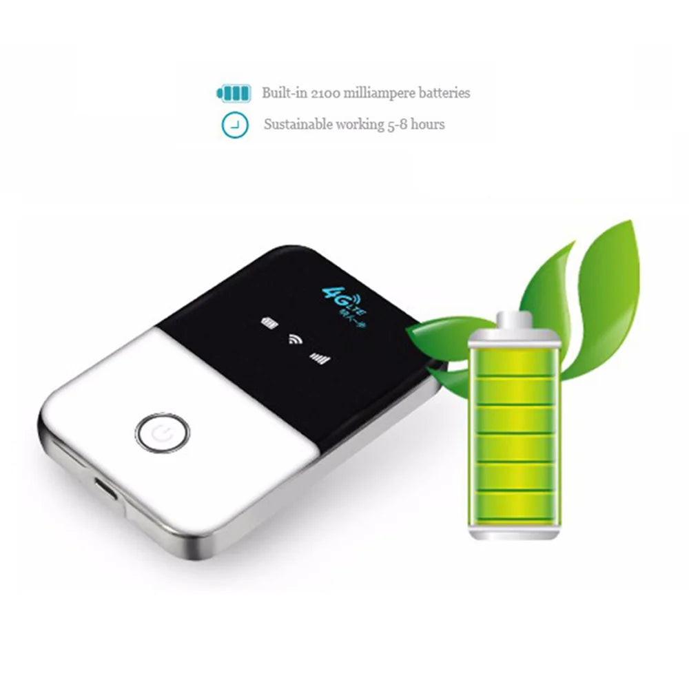 TIANJIE 4G LTE Router Portable WiFi - 150Mbps SIM USB