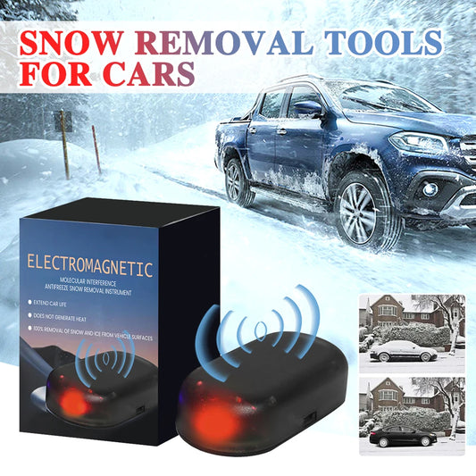 Car Snow Removal Tool Car Window Glass Ice Snow Remover Anti Freeze Anti Fog Device Winter Deicing Device Freeze Prevention