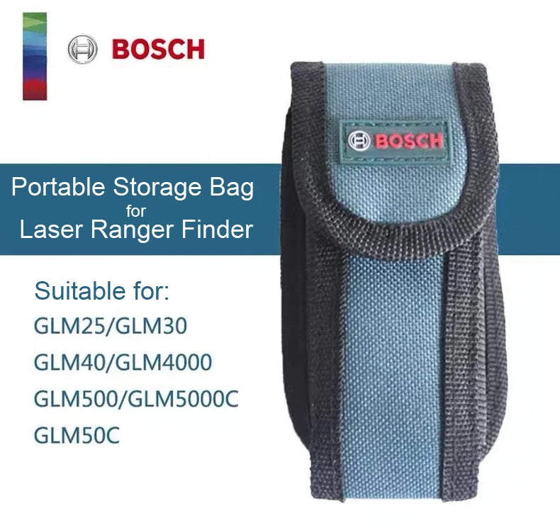 Bosch Aufbewahrungstasche Für Bosch Laser Entfernungsmesser Klettverschluss Schutzhülle Für GLM25/30/40/4000/50C/5000C (Nur Tasche)