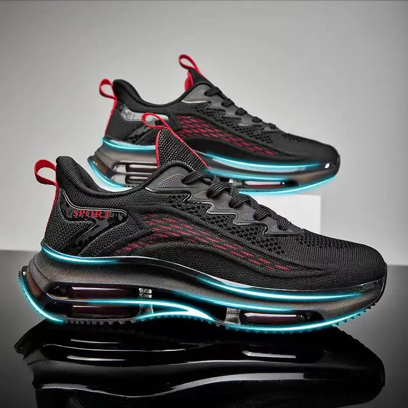 Men Walking Shoes Male Hollow Sole Sneakers Fashion Outdoor Casual Jogging Trainers Man Comfortable Light Soft Athletic Footwear