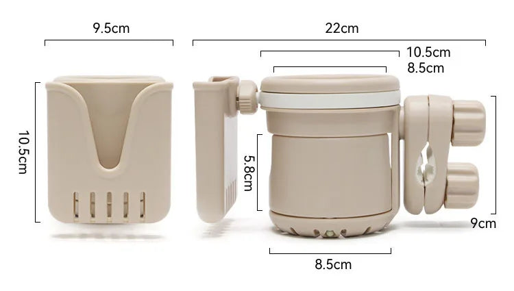 Accesorii pentru cărucior pentru bebeluși, suport pentru biberoane