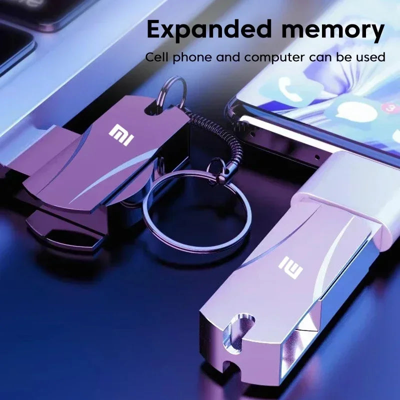 Xiaomi 16TB Flash Drive USB 3.2 Super High Speed Metal Transfer U Disk Pen Drive 8TB Waterproof Type C Disk SSD USB Drive Disk