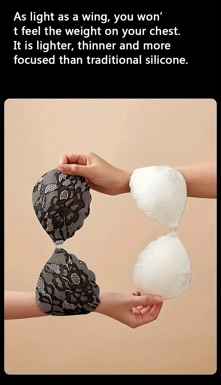 Sutien push-up invizibil, moale, elegant, fără bretele și fără cusături pentru femei - lenjerie intimă cu susținere