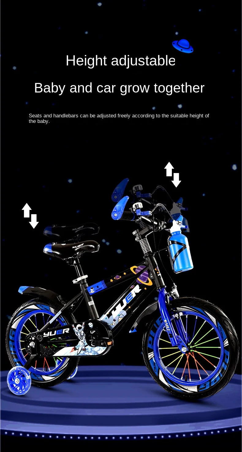 Adjustable Lifting and Lowering Fangle Bicycle for Children Boys and Girls 3-12 Years Old 12 " 14" 16 " 18" 20" Drop-shippping