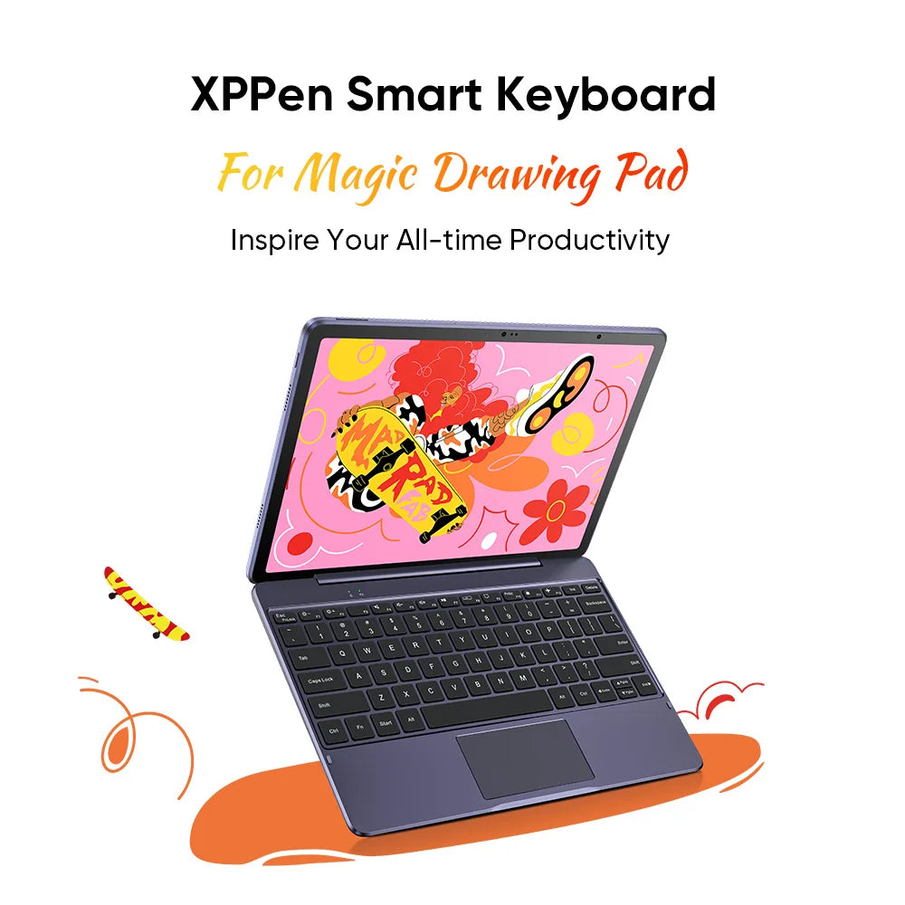 XPPen Magic Drawing Pad 12.2 inch Tablet Android 8GB/256GB 8000mAh with X3 Pro Pencil (16K Pressure/No Charging) Graphics Tablet