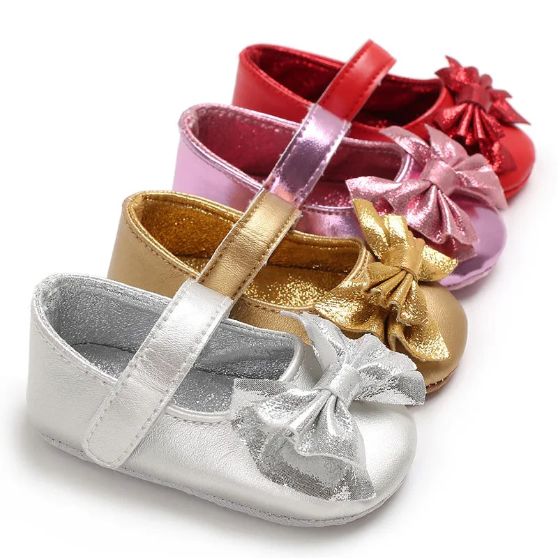 BabyStep Lauflernschuh Schleife - Weiche Sohle 10 Cm