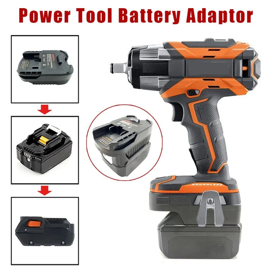 Battery Adapter Converter For Makita To RIDGID AEG,For Ridgid / AEG To Makita ,For Ridgid/AEG To Milwaukee Power Tool Use