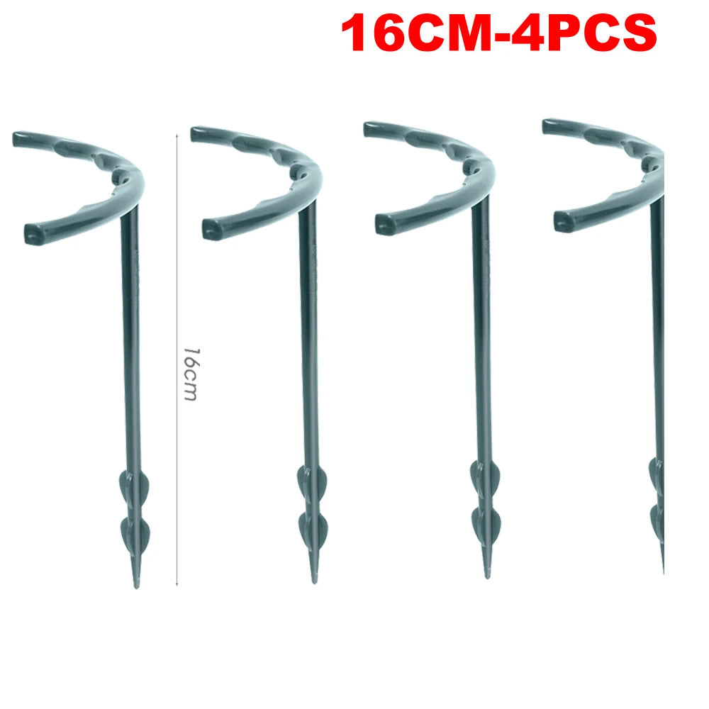 Plastic Plant Support Pile Frame Greenhouse Arrangement Semicircle Fixed Rod Indoor Flower Plant Vine Climbing Bracket