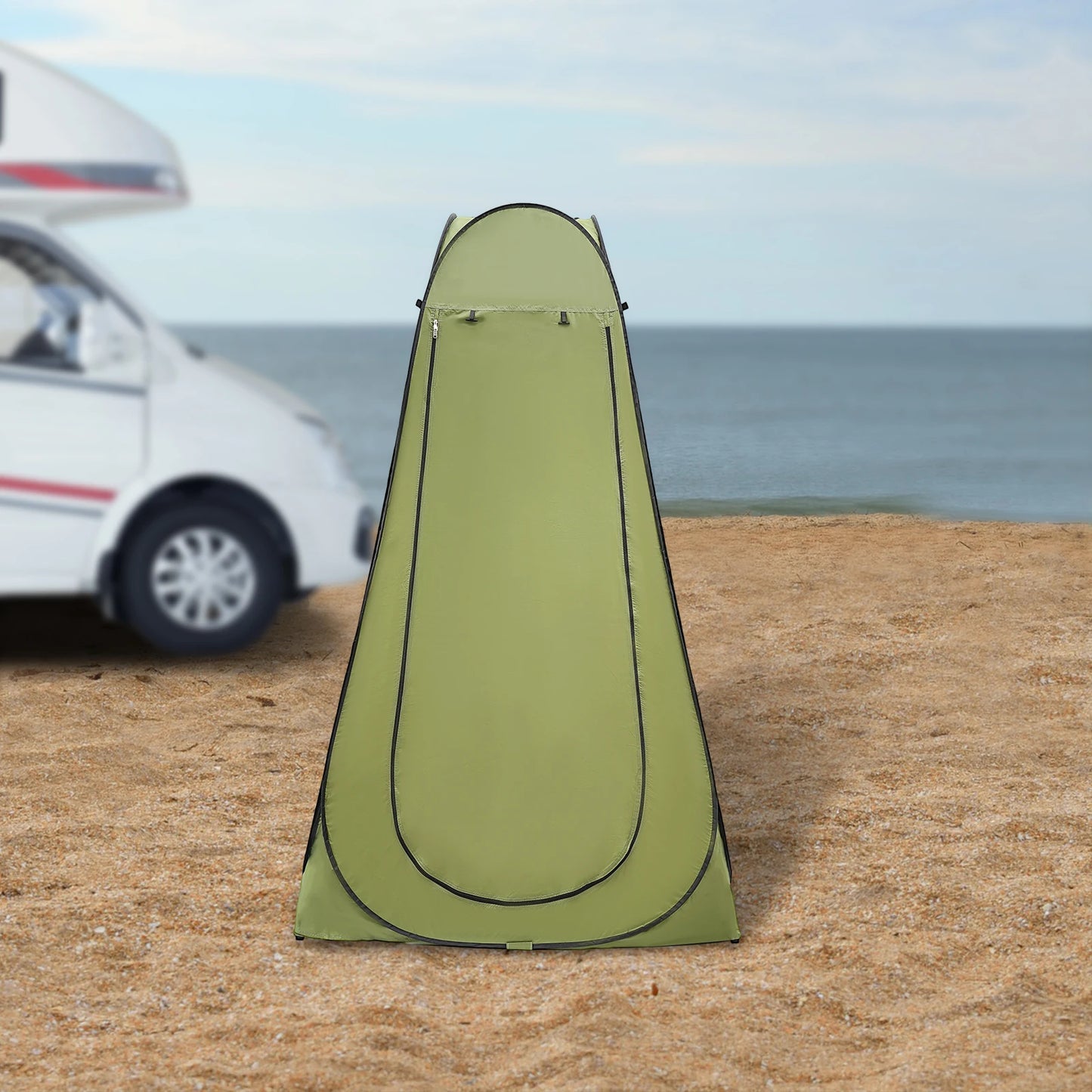 Shower Tent, Outdoor Camping Privacy Shelter, Portable Toilet Tent for Hiking