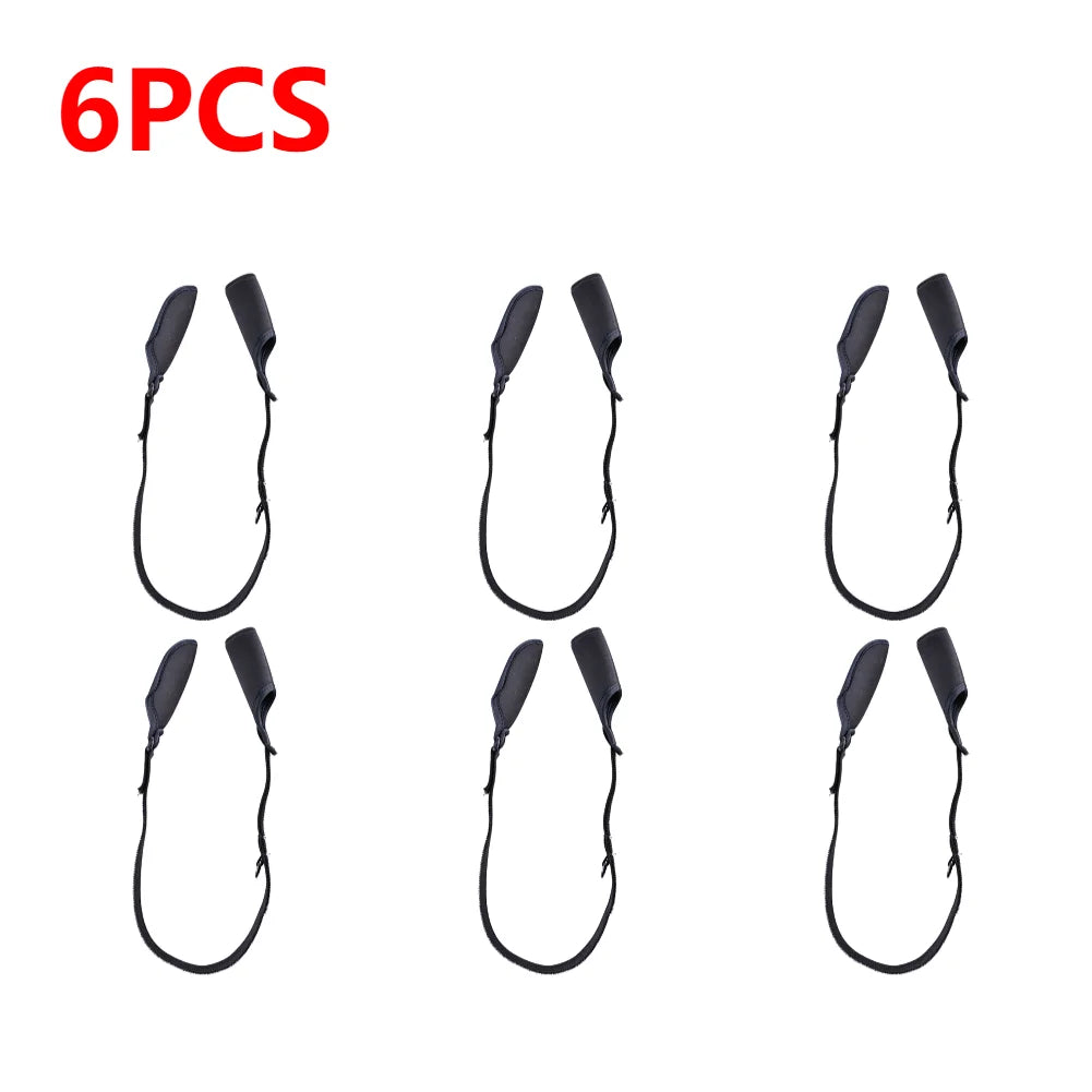 Angelruten-Schutz 2025: 1-10PCS Fishing Rod Protection Sleeves Luya Bundle - Rod Belt Adjustable Fishing Rod Sleeves Cover Strap Rod Organizer Fish Tool Collection