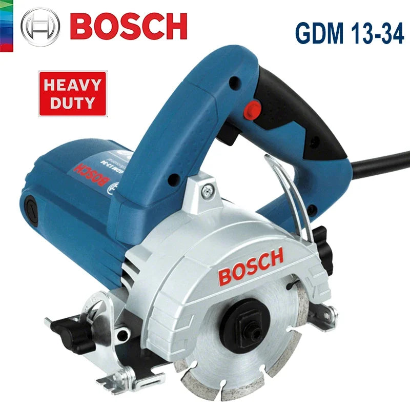 Bosch GDM 13-34 Electric Circular Saw 110mm Tile Stone Marble Granite Cutting Machine 2.8Kg 1300W Portable Discs Saw Power Tool