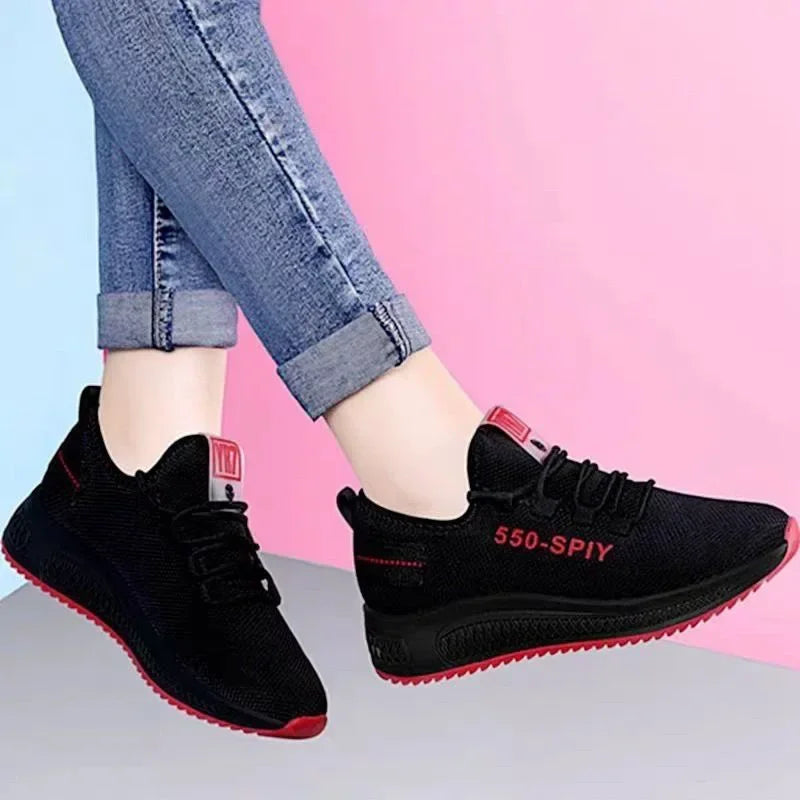 Shoes for Women Casual Slip on Sneakers Lady Summer Sport Walking Tennis Shoes Comfortable Running Flats Lightweigh Non Slip
