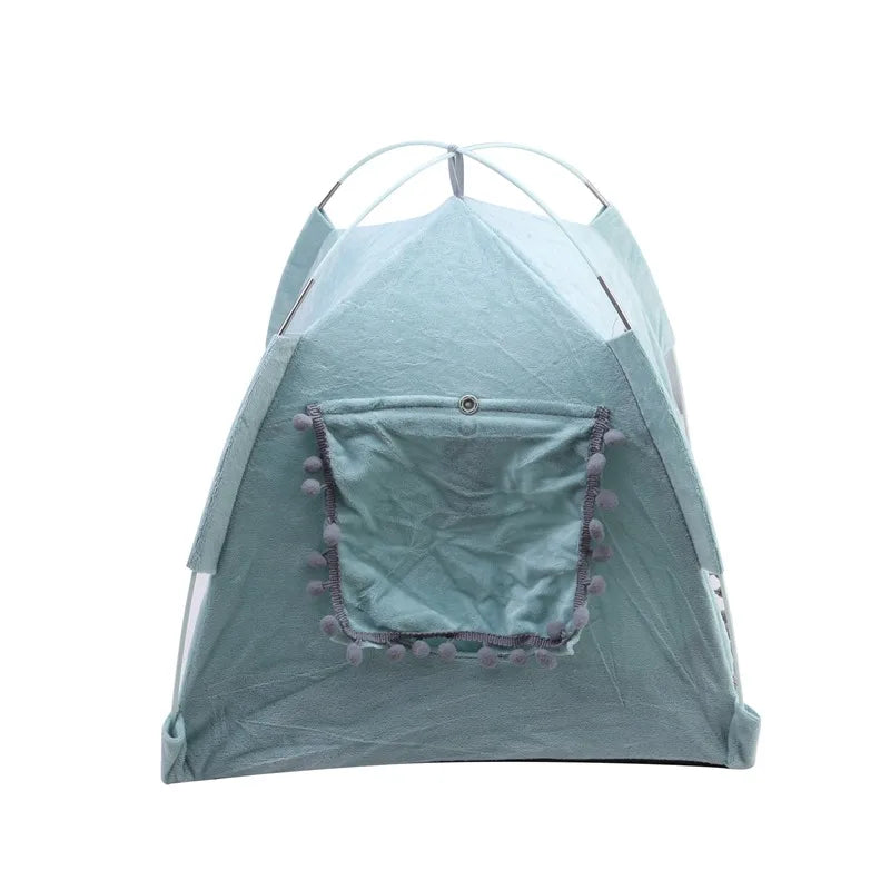 Premium Katzenzelt Bett Komfort - Plüsch 40x40 cm Bis 8 kg