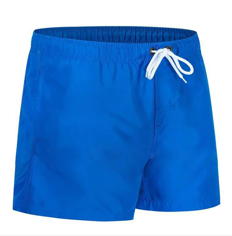 Herren Schwimmhose Taschen Mesh-Futter Schnelltrocknend Casual Board Shorts