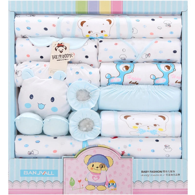 Guangdong Babyset 100 Prozent Baumwolle - 18 Teile 0-12M