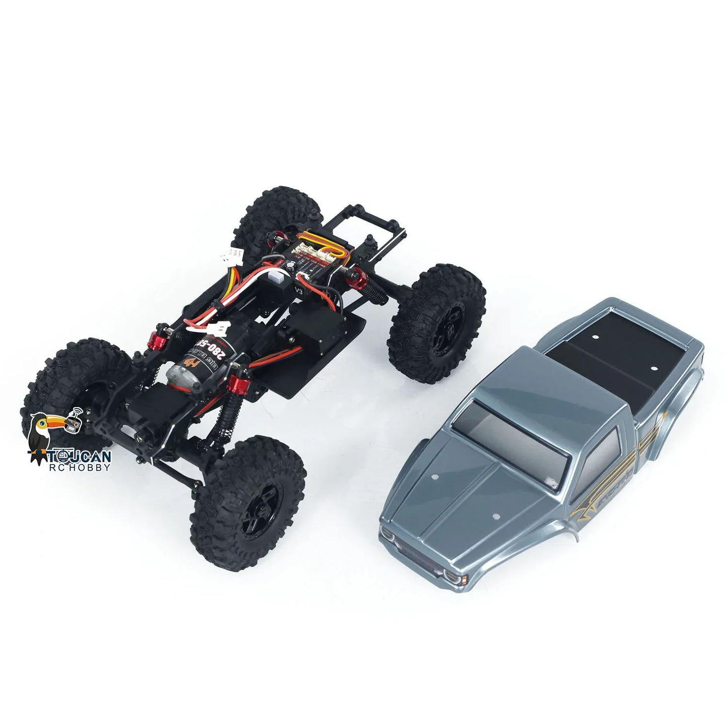 RC Rock Crawler 2025 - RTR 1/18 Scale 4x4 Electric Off-road Climbing Car
