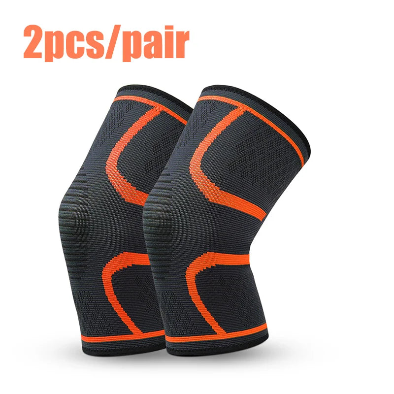 Knee Pad-Protective Knee Braces for Running Cycling,Stay Comfortable,Shock-Absorbing,Breathable, Adjustable and Anti-Slip