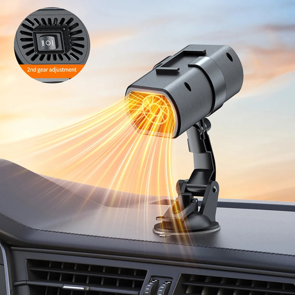 Hot 12V 200W Frost Snow Mist Removal Machine Adjustable Window Windshield Defrosting Heater Portable Car Heater for Vehicles