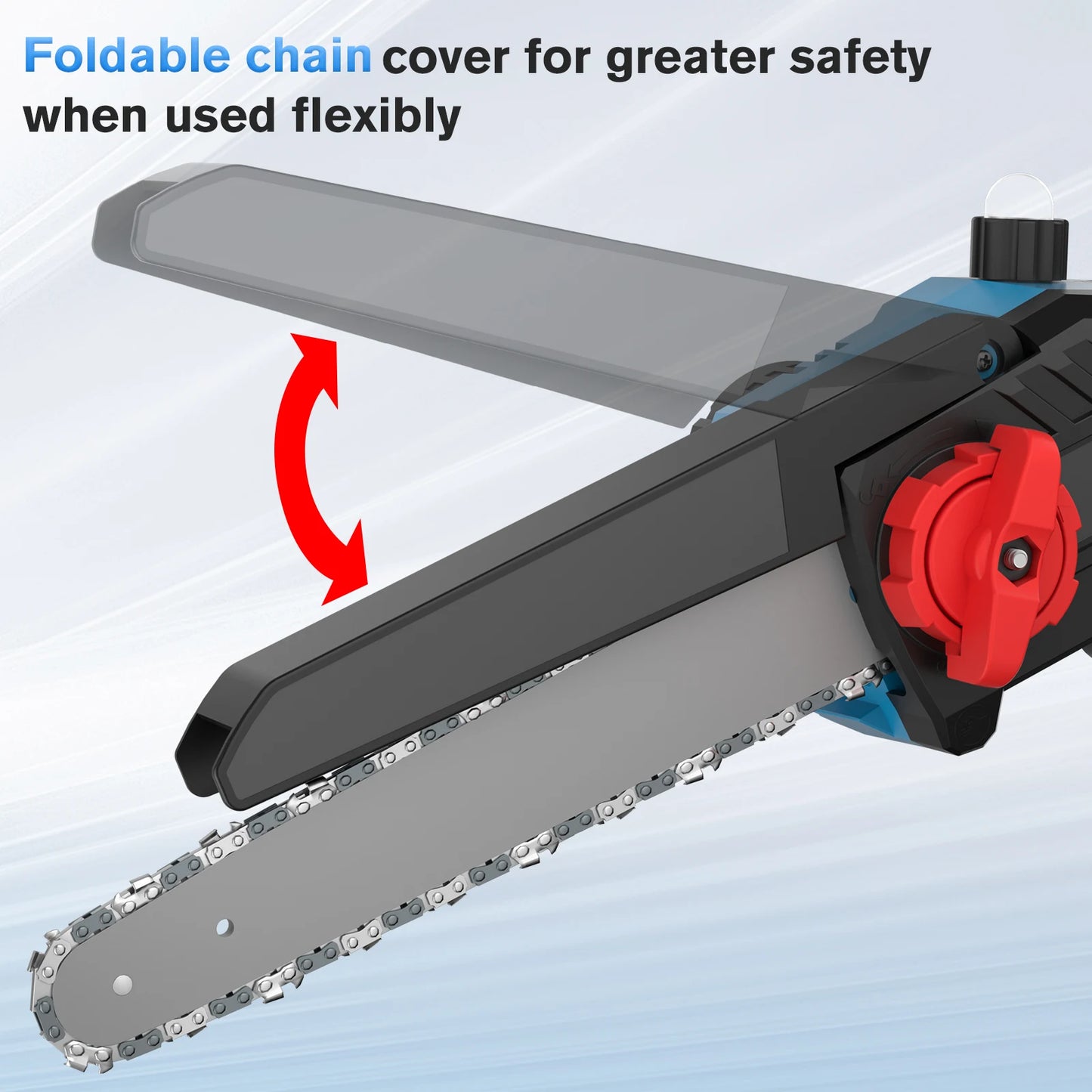 Cordless Electric Chainsaw For Makita 18V Battery Portable Handheld Rechargeable Logging Garden Woodworking Cutting Power Tool