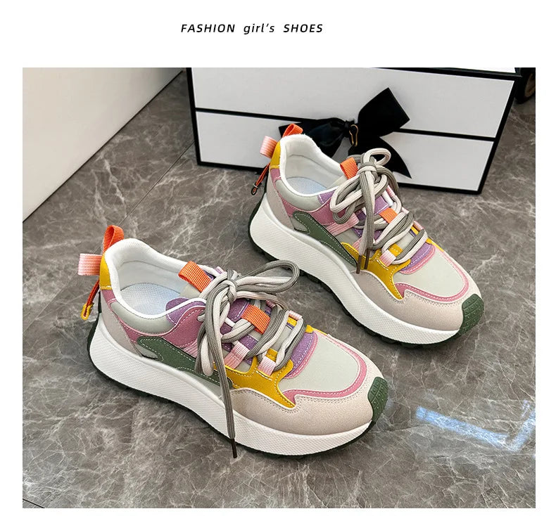 Women Sneakers Luxury Fashion High Top Women Boots Platform Casual Shoes Outdoor Running Shoes for Women Female Ladies Trainers