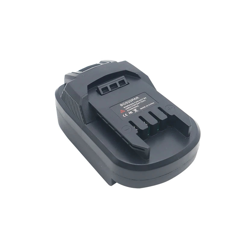BOS20PAR Battery Converter Adapter For Bosch 18V To Lidl Parkside X20V Li-Ion Battery For Parkside Cordless Drill Tool Parts