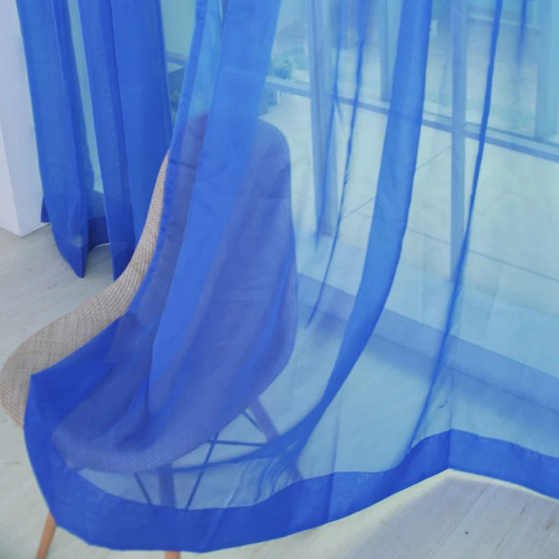 Zhejiang C Voile Gardine - 100 Prozent Polyester 140x250 Cm