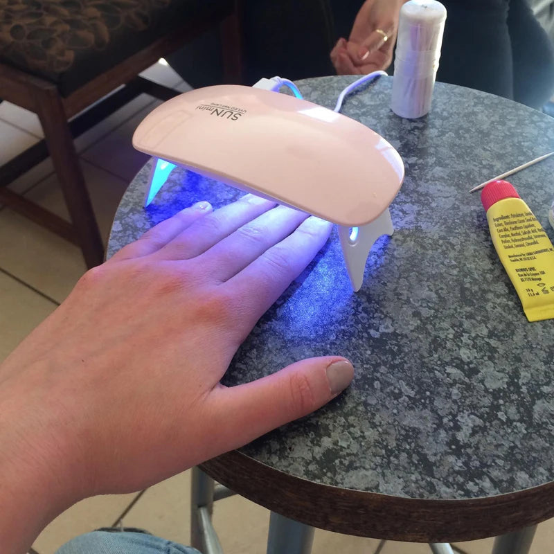 Commodity HLD02 Mini LED Nageltrockner - 6W 6 LEDs 132x67mm